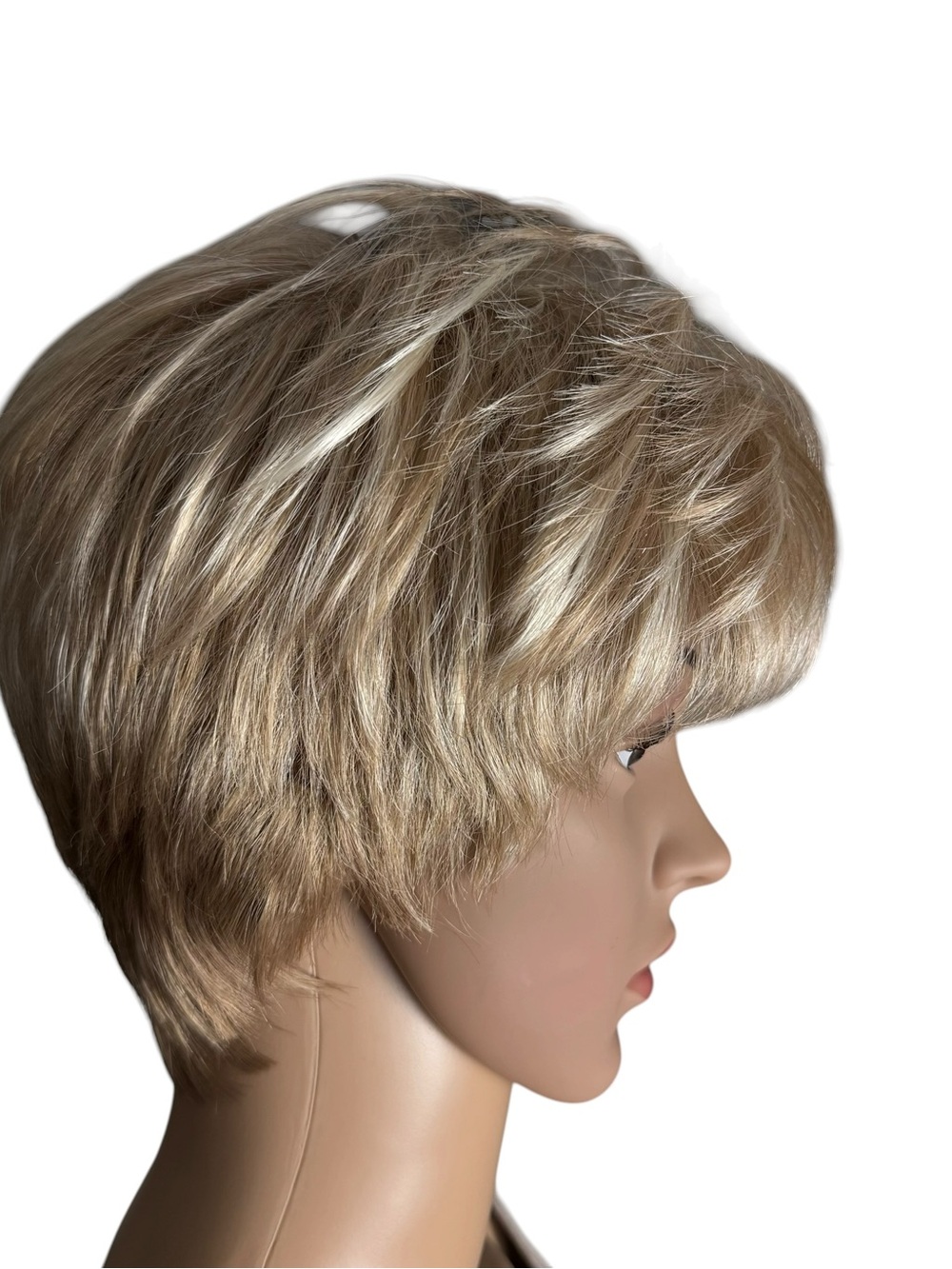 Envy Blonde/golden Blonde Short Pixie Wig Average Size - Picture 7 of 13